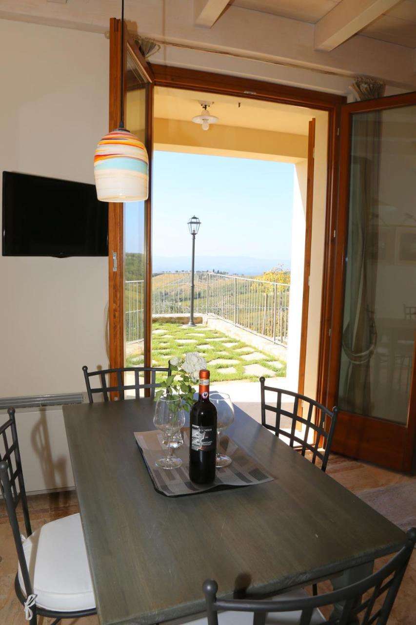 Casa Vacanze Squarcialupi Castellina in Chianti Bagian luar foto